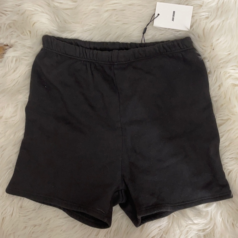 JOAH BROWN fitted sweat short
